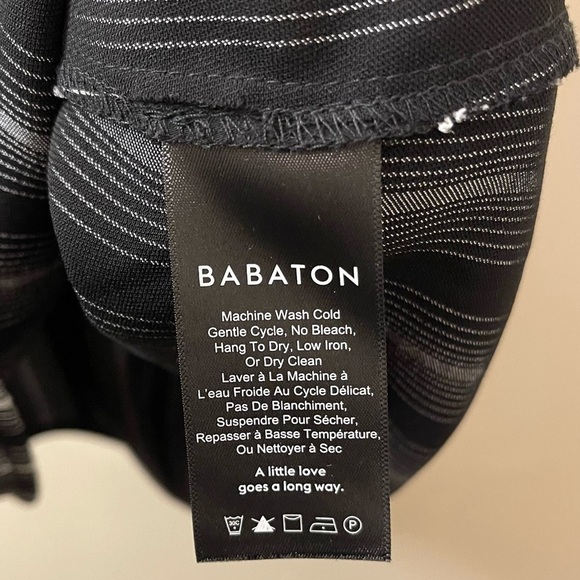 Aritzia Babaton Everly stripped camisole black and white size XXS - Picture 7 of 8